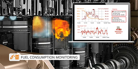 Fuel consumption monitoring