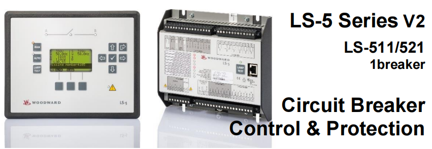 Woodward LS521 LS511 breaker control