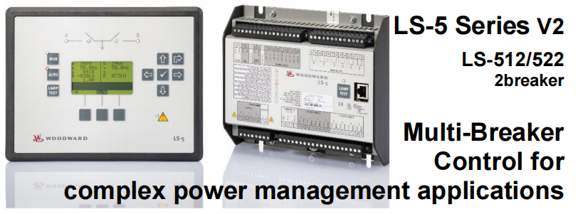 Woodward LS522 LS512 breaker control